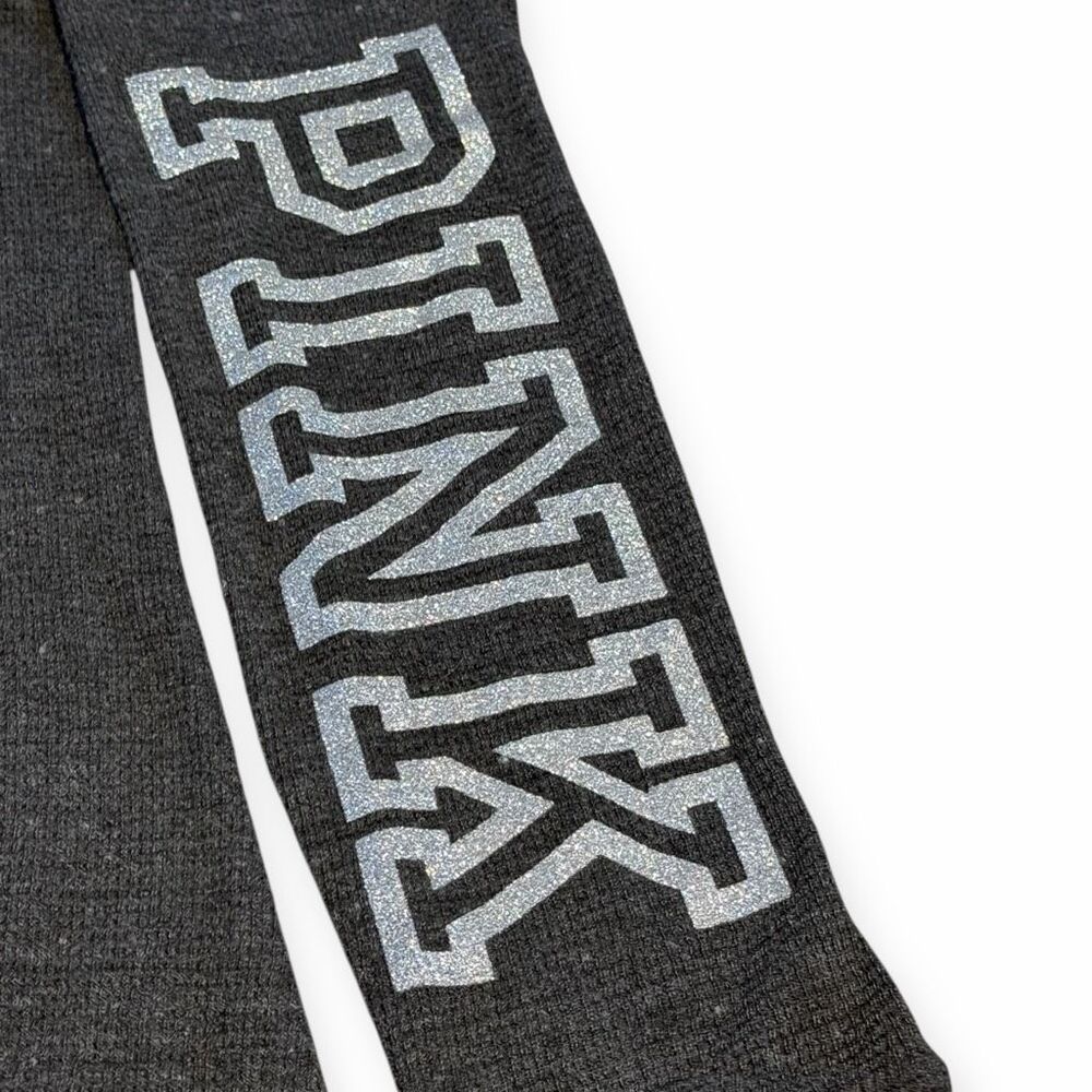 PINK VICTORIA’S SECRET Women’s Gray “Worlds Best Wrapper” Thermal One Piece Paja - Picture 8 of 9